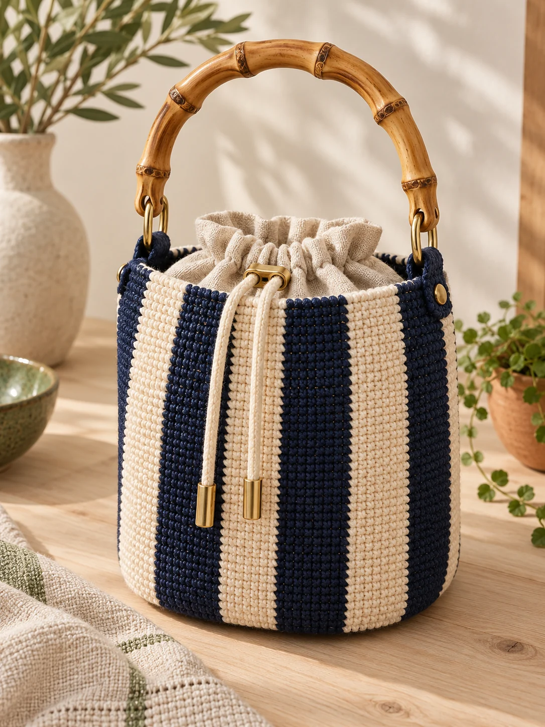 Bolsa artesanal ilustrativa — Método Riviera