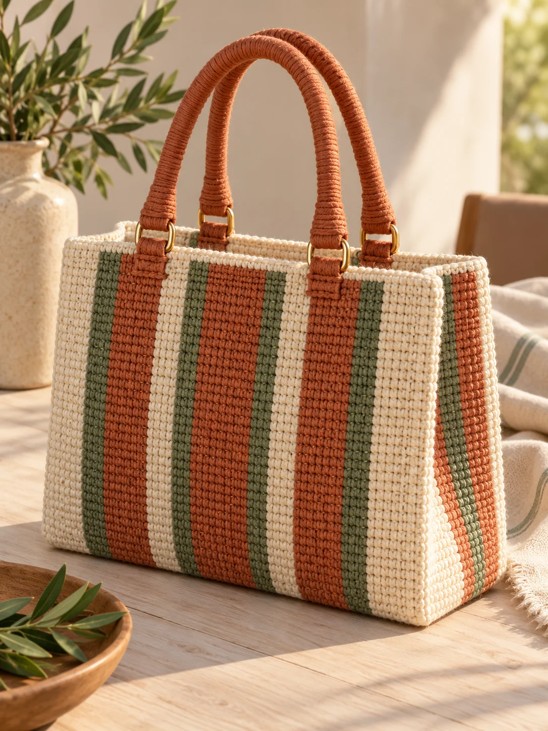 Bolsa artesanal ilustrativa — Método Riviera